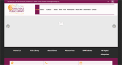 Desktop Screenshot of fossilridge.org